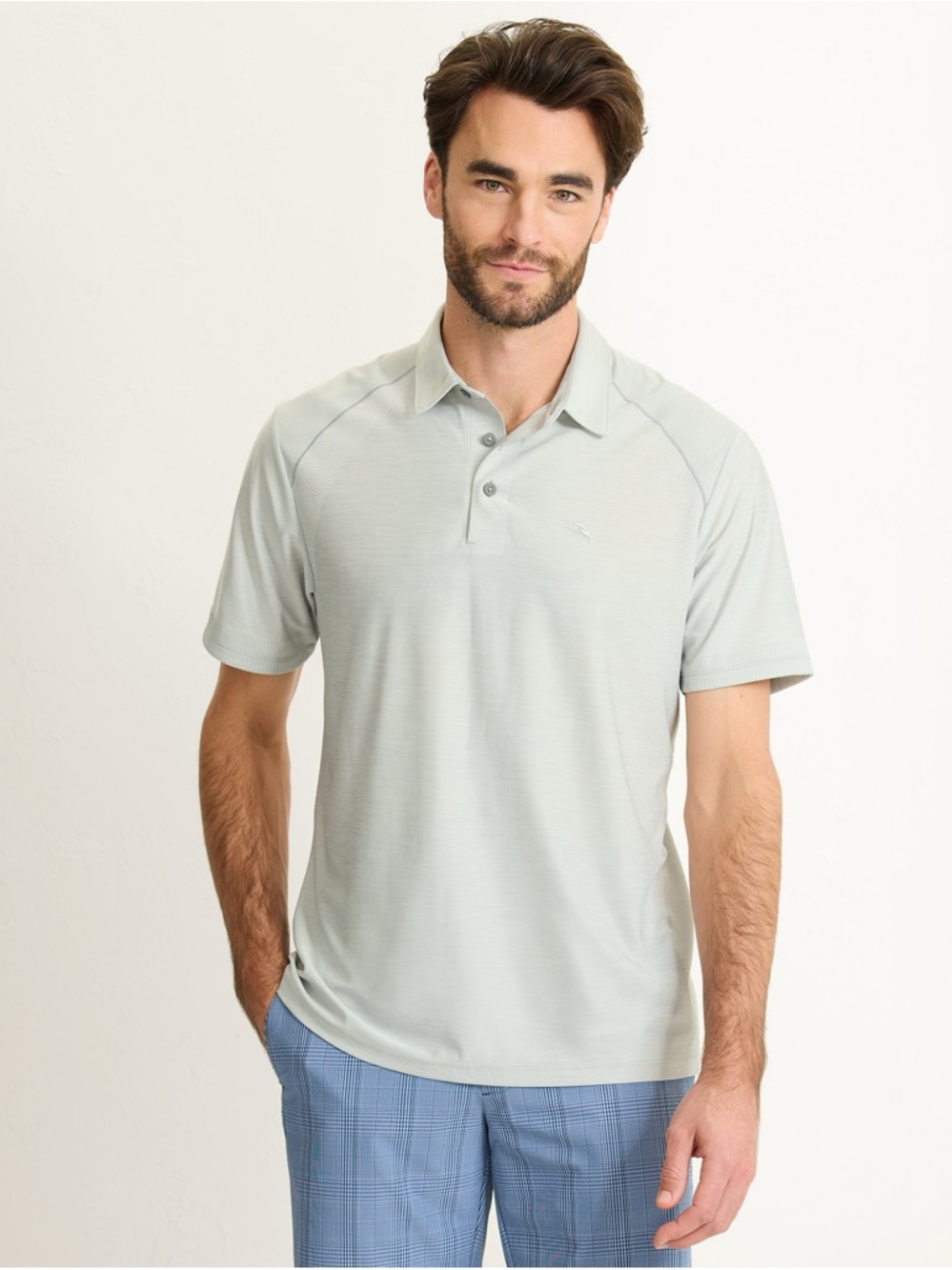 Tommy Bahama Summer Grey Palm Coast Polo